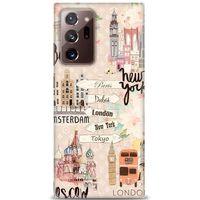 Samsung Galaxy Note 20 Kılıf HD Baskılı Kılıf - Berlin Set + Tam Ekran Koruyucu