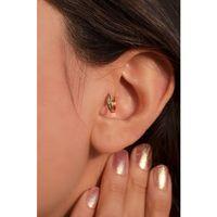 Monalisa Home 316 Çelik Taşlı Sarı Tragus Küpe