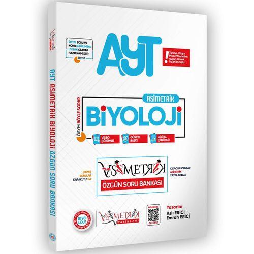 2026 YKS-AYT Asimetrik BİYOLOJİ Özgün Soru Bankası Yeni Nesil Dijital Çözümlü Asimetrik Yayınları