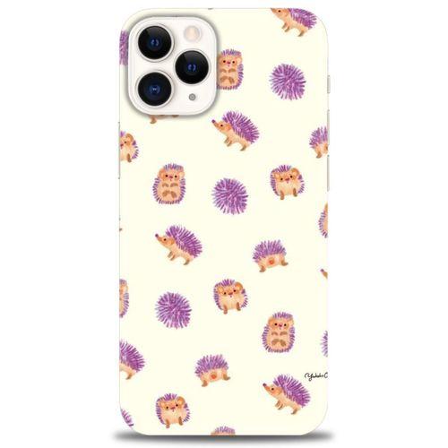iPhone 12 Pro Kılıf HD Baskılı Kılıf - Minik Kirpiler + Tam Ekran Koruyucu