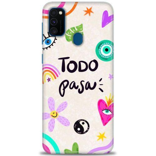 Samsung Galaxy M21 Kılıf HD Baskılı Kılıf - ToDo Pasa + Tam Ekran Koruyucu