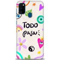 Samsung Galaxy M21 Kılıf HD Baskılı Kılıf - ToDo Pasa + Tam Ekran Koruyucu