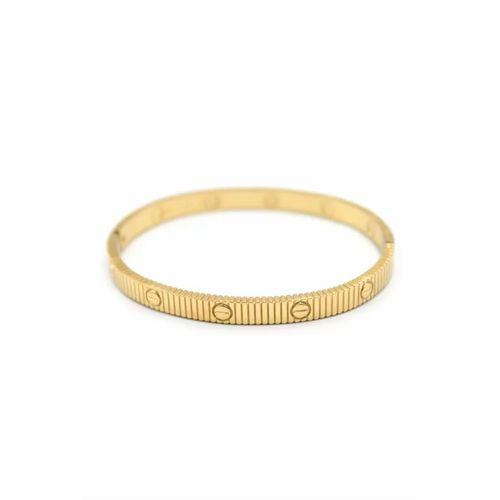 Crt Love Taşsız Bilezik - Altın