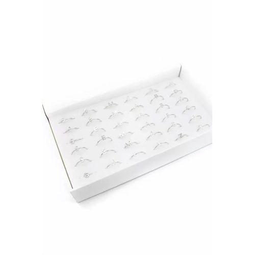 36'lı Harf Yüzük - Gümüş