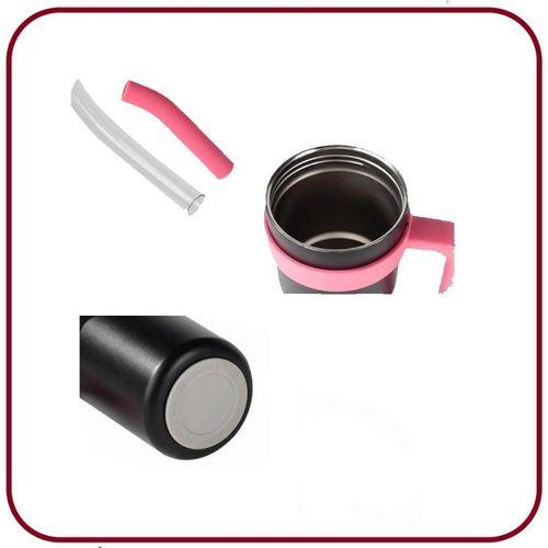 Dodge Trekking Çelik Termos Mug 750Ml Siyah
