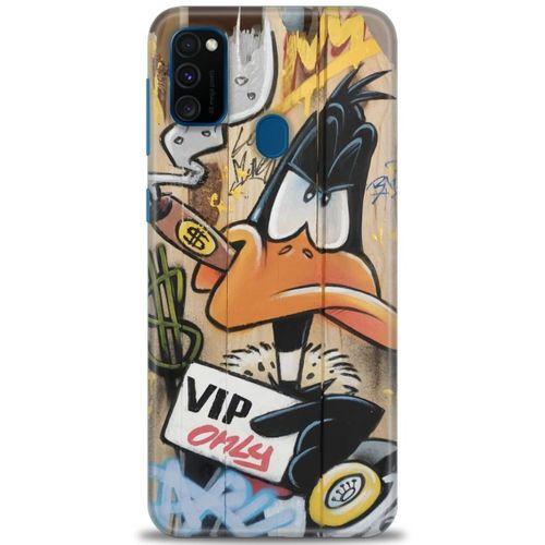 Samsung Galaxy M30S Kılıf HD Baskılı Kılıf - Vip Only + Tam Ekran Koruyucu