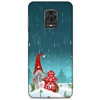 Xiaomi Redmi Note 9 Pro Kılıf Snowix (34) Slim Armor Kılıf Gri Kırmızı