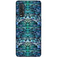 Lopard Oppo Find X2 Uyumlu Kılıf PiXel (20) Koruyucu Kılıf Mavi