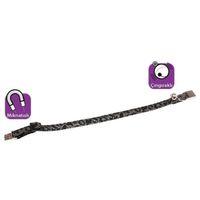 Karlıe Manyetik Kedi Tasma 30cm Siyah-gümüş