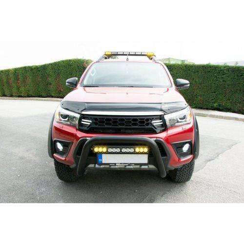 Toyota Hilux Uyumlu 2015 Sonrası Ön Koruma Siyah PWT22