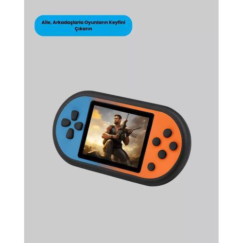 Retro 520 Oyunlu Taşınabilir Konsol Hd Ekran Usb Şarjlı