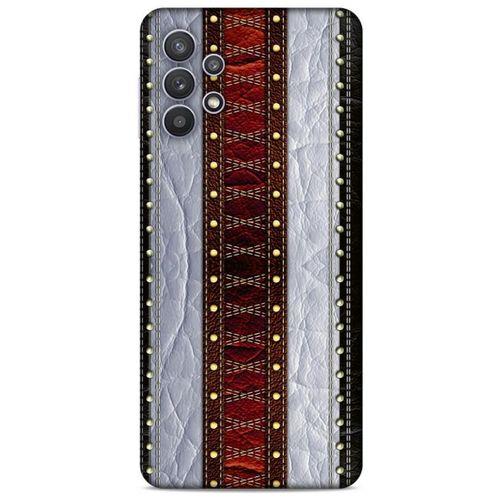 Lopard Samsung Galaxy A32 Uyumlu Kılıf Patchwork (11) Tam Koruma