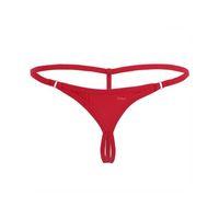 Halkalı Mini Büyük Beden Kırmızı Fantazi G String