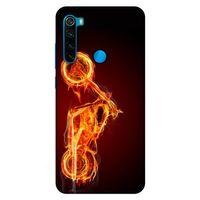 Lopard Xiaomi Redmi Note 8 Uyumlu Kılıf FireX (44) Tough Armor Kılıf Motorsiklet