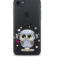 Zoologix (71) Apple Iphone 7 Şeffaf Kılıf Silikon Desenli