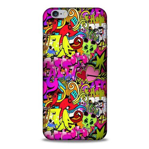 Graffitix (6) Desenli Silikon Kapak Apple Iphone 6 Kılıf