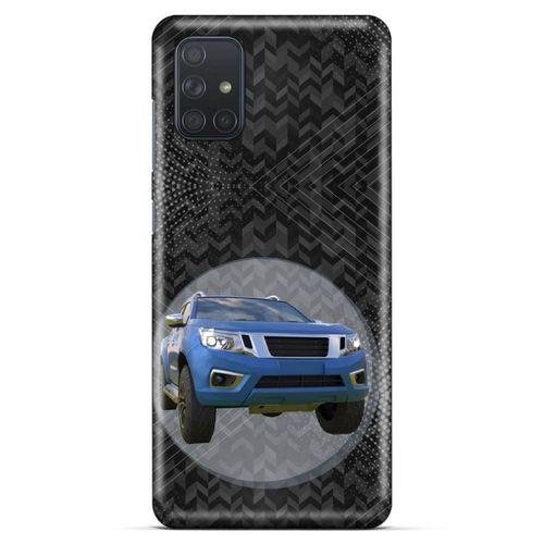 Lopard Samsung Galaxy M51 Uyumlu Kılıf PickUpX (26) Tpu Silikon Kılıf Açık Mavi