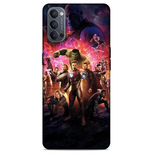 Lopard Oppo Reno 4 Uyumlu Kılıf IMDB Film (29) Arka Koruma Kılıfı Yenilmezler