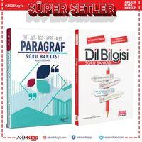Aromat TYT AYT KPSS DGS ALES Paragraf ve AKM Dil Bilgisi Soru Bankası Seti 2 Kitap