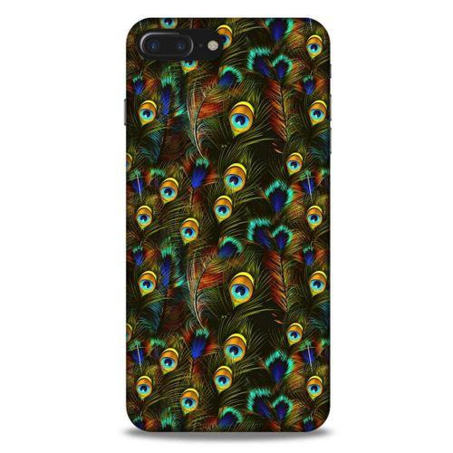 Apple Iphone 8 Plus Kılıf Desenli Özel Seri Tüyler (11) Tam Koruma