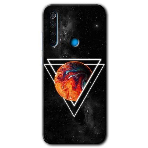 MRCİLETİSİM Xiaomi Redmi Note 8 Kılıf Baskılı Kapak - Kızıl Gezegen + 5D Tam Kaplayan Cam