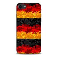 Apple Iphone 7 Kılıf Almanya (11) Tam Koruma Bayrak