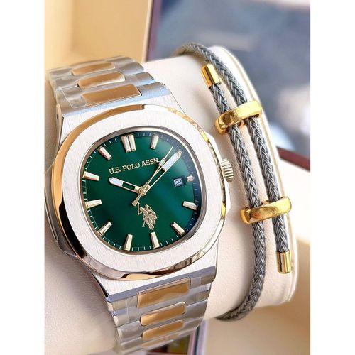 U.S.Polo Assn Çelik Kasa Ve Kordon 2 Yıl Garantili 3 Atm Suya Dayanıklı Erkek Kol Saati E.PA1150-04