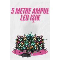 5 Metre Ampul Led Işık Renkli Rgb Çok Renkli Led Aydınlatma