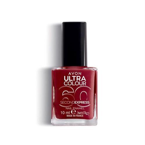 Avon Ultra Colour Tırnak Cilası Oje 10 ml - Power Black