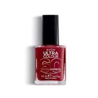 Avon Ultra Colour Tırnak Cilası Oje 10 ml - Power Black