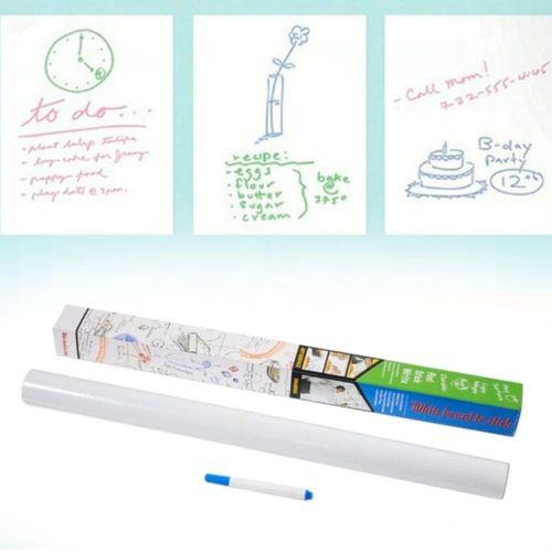 Silinebilir Kalemli Sticker  Duvara Yapışabilen Yazı Tahtası 60x100 Cm