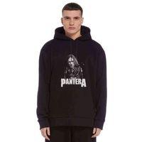 Pantera Dimebag Scratch Baskılı Siyah Erkek Kapşonlu Sweatshirt