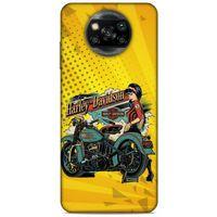 Xiaomi Redmi Poco X3 Uyumlu Kılıf Motorsiklet (44) Tough Armor Kılıf Harley