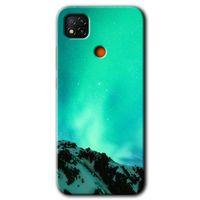 Redmi 9c Kılıf HD Desen Baskılı Arka Kapak - Aurora + Kırılmaz Cam