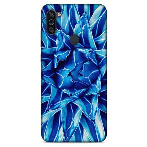 Lopard Samsung Galaxy M11 Uyumlu Kılıf Bahar (13) Silikon Kap Açık Mavi