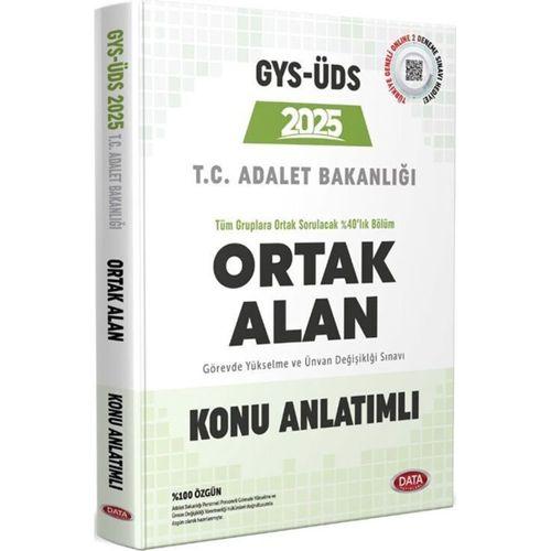 2025 GYS T.C. Adalet Bakanlığı Ortak Alan Konu Anlatımlı Data Yayınları
