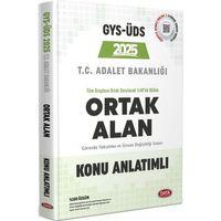 2025 GYS T.C. Adalet Bakanlığı Ortak Alan Konu Anlatımlı Data Yayınları