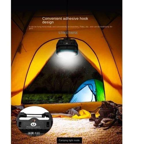 Ws-582 Powerbank Özellikli Tripod Bağlantılı Mıknatıslı 3500 Lümen Usb Şarjlı Çalışma Feneri
