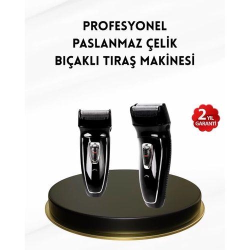 Uzun Pil Ömürlü Şarjlı Tıraş Makinesi – Hızlı Şarj, Ergonomik Tasarım, Çok Yönlü Kullanım