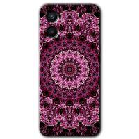 OPPO Oppo Reno 3 Kılıf HD Desen Baskılı Arka Kapak - Mandala Patterns Kaleidoscope