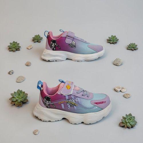 Wisco 065 Lila- Turkuaz Kız Çocuk Spor Ayakkabı