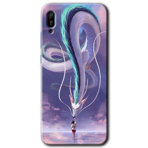 Huawei Y6 2019 Kılıf HD Desen Baskılı Arka Kapak - Dragon Snake