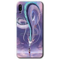 Huawei Y6 2019 Kılıf HD Desen Baskılı Arka Kapak - Dragon Snake