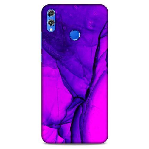 Huawei Honor 8x Uyumlu Kılıf Pembe Delisi (13) Silikon Kap Suluboya