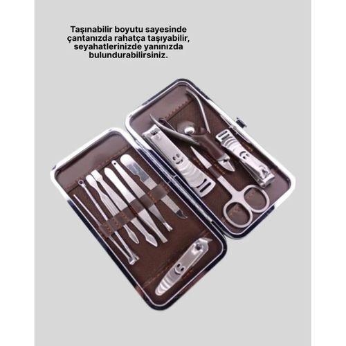 Şık Ve Dayanıklı Çok Amaçlı Kişisel 12 Bakım Seti