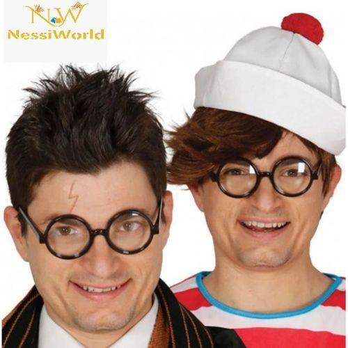 Siyah Çerçeveli Numarasız Camlı Öğrenci Şaka Gözlüğü 1 Adet