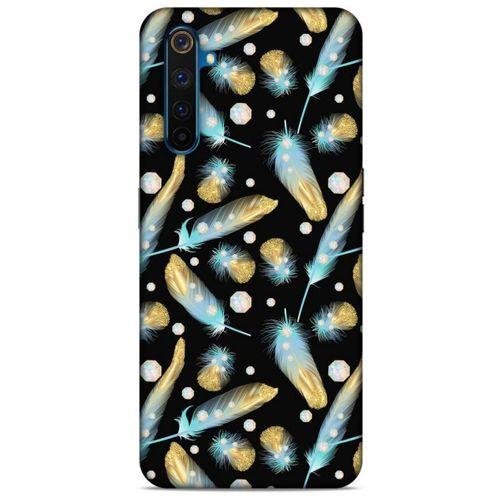 Oppo Realme 6 Pro Kılıf Desenli Özel Seri Tüyler (26) Tpu Silikon Kılıf