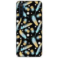 Oppo Realme 6 Pro Kılıf Desenli Özel Seri Tüyler (26) Tpu Silikon Kılıf