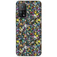 Graffitix (48) Desenli Silikon Kapak Xiaomi Mi 10T Pro 5G Kılıf