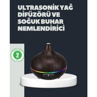 550ml Ultrasonik Hava Nemlendirici Ve Aromaterapi Difüzörü